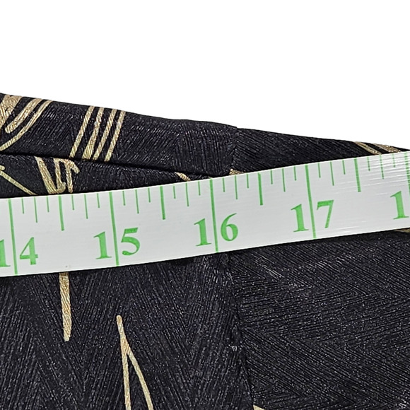 NWT Diarrablu Lala Wrap Midi Dress Size M [8-10] Scribble Noir Black Gold - Picture 10 of 13